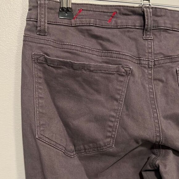 Chor Women's Dark Wash Straight Leg Mid Rise Cotton Blend Denim Jeans Size 7 - Picture 4 of 6